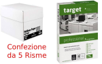 Risma A4 Target Professional 75Gr Confezione Da 5 ...