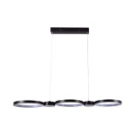 V-TAC Lampadario LED a Sospensione con 3 Cerchi 38...