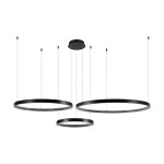 V-TAC Lampadario LED a Sospensione con 3 Cerchi 57...
