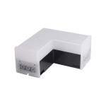 V-TAC Connettore LED Lineare a L 8W Colore Nero 40...