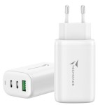 Carica Batteria Rapido Gan 3P (2Usb -C+1 Usb-A) 65...