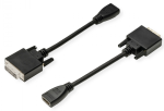 Adattatore Hdmi-Dvi/D F/M Hq 3840X2160 @60Hz Con C...