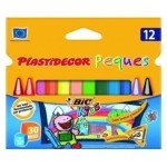 Bic Kids Plastidecor Peques Scatola da 12 Pastelli...