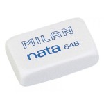 Gomma rettangolare piccola Milan Nata 648 - Plasti...