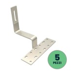 V-TAC Ganci da Tetto con Tegole per Fissaggio Pann...