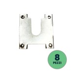 V-TAC Piastre di Messa a Terra per Pannelli Solari...