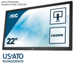 Mon 22 Ref Aoc E2275Pwj Fhd Bk Vga/Hdmi/Dvi Multim...
