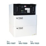 V-TAC Italia Kit Batteria di Accumulo 9.6kWh LiFeP...