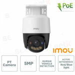 Imou Telecamera IP PoE PTZ 5MP da Esterno AI IR 30...
