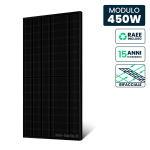 Pannello Solare 450W N-Type Bifacciale Full Black ...