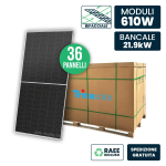 Bancale 22Kw Con 36 Pannelli Solari Fotovoltaici M...