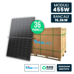 455W Mono Solar Panel Dual Glass 1762*1134*30Mm Or...
