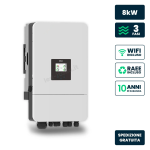 V-TAC Inverter Ibrido Trifase LV Deye 8kW WiFi CEI...