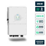 Inverter Ibrido Trifase Hv Deye 25Kw Wifi Cei 0-21...