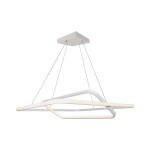 V-TAC Lampadario LED a Sospensione con 2 Rettangol...