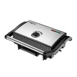 Muvip Piastra per Sandwich Maker in Acciaio Inox 1...