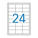 Apli Etichette Bianche Permanenti 64,6 x 33,8 mm -...