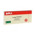 Apli Classic 3 Blocchi da 100 Note Adesive 40 x 50...