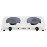 Muvip Cucina Elettrica 2 Piastre 2000W - 5 Livelli...