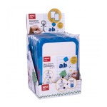 Apli Espositore da 10 Lavagne Bianche Rigide con G...