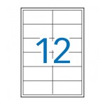 Apli Etichette Bianche Rimovibili 97 x 42,4 mm - C...