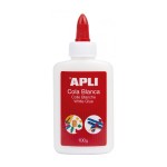 Apli White Colla Liquida 100g - Applicatore di Pun...