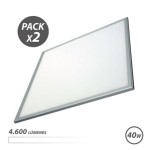 Elbat Pack 2 Pannelli LED 60X60 40W 4600LM - Color...