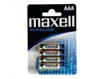 Maxell Confezione da 4 batterie alcaline LR03 AAA ...
