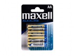 Maxell Confezione da 4 batterie alcaline LR06 AA 1...
