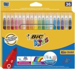Confezione da 36 pennarelli Bic Kids Couleur - Pun...