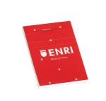 Blocco note pinzato Enri formato A7 liscio - 80 fo...