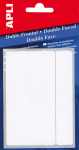 Etichette bianche bifacciali Apli 53,0 x 82,0 mm
