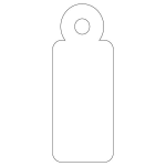 Confezione da 200 etichette adesive con filo Apli ...