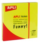Apli Funny Sticky Notes 75x75mm - Blocco da 100 fo...