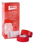 Apli Nastro Adesivo Rosso 19mm x 33m - Resistente ...