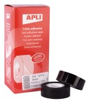 Nastro Adesivo Apli Nero 19mm x 33m - Resistente a...