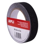 Apli Nastro Antiscivolo 25mm x 5m - Resistente all...