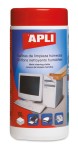 Salviette umidificate antistatiche Apli - 100 unit...