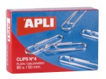 Compra Apli Clips Wire Nº 4 - 50mm - Finitura galvanizza... Apli Clips Wire Nº 4 - 50mm - Finitura galvanizza...