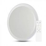 V-TAC Plafoniera LED Rotonda 60W con Telecomando C...