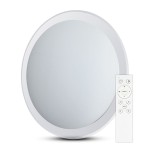 V-TAC Plafoniera LED Rotonda 72W con Telecomando C...