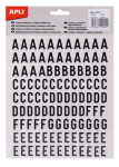 Lettere maiuscole adesive Apli - Altezza 15 mm - C...