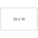 Compra Apli Etichette Bianche per Prezzatrici a 2 Linee -... Apli Etichette Bianche per Prezzatrici a 2 Linee -...