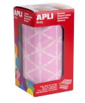 Apli Gomet triangolari rosa - Dimensioni 20x20x20 ...