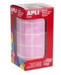 Apli Gomet Quadrati Rosa - 20x20mm - 59 Fogli Pret...