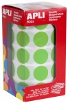 Apli Gomet Rotondi Ø 20 mm Verde Chiaro con Adesi...