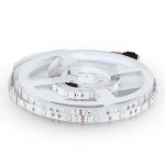 V-TAC Strip LED SMD5050 6W/m 5m 30 LED/m RGB 12V I...