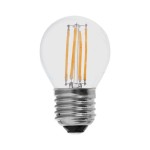 V-TAC Lampadina LED E27 6W 100LM/W G45 Filamento 3...