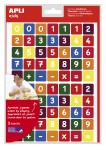 Apli Numbers Bustina Adesivi Tematici - 210 Adesiv...