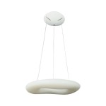 V-TAC Lampadario LED a Sospensione Circolare 38W c...